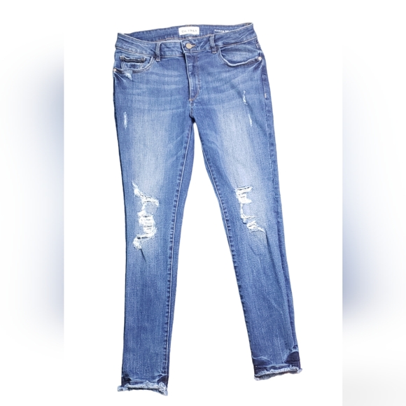 COPY - DL1961 Emma Power Legging Westwood Distressed Jeans - Picture 7 of 12